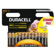 Imagine Duracell BSC baterii 12 buc AAA - DL