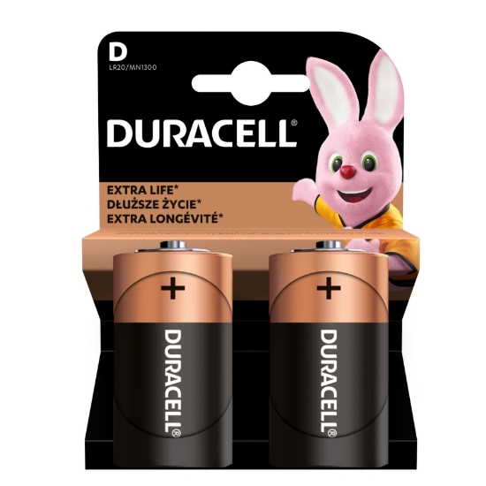 Imagine Duracell BSC baterii 2 buc D (goliat) - UG