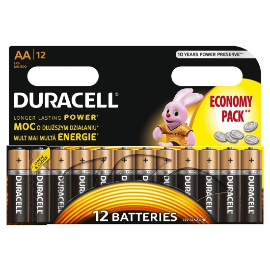 Imagine Baterii Duracell BSC 12 buc AA