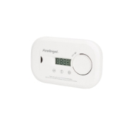 Imagine FireAngel alarma de monoxid de carbon, alimentat cu baterii, ecran LCD, CO