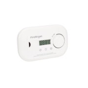 Imagine FireAngel alarma de monoxid de carbon, alimentat cu baterii, ecran LCD, CO