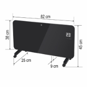 Imagine Radiator sticla, Smart, 2000W