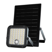 Imagine Reflector LED cu panou solar, senzor de miscare