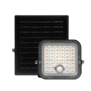 Imagine Reflector LED cu panou solar, senzor de miscare