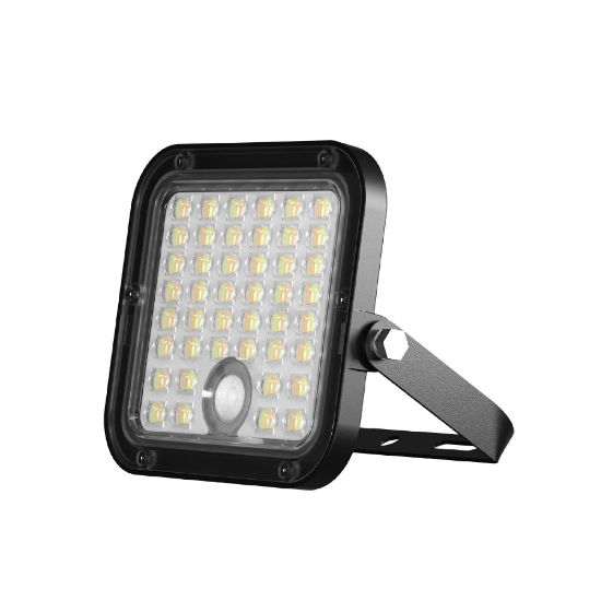 Imagine Reflector LED cu panou solar, senzor de miscare