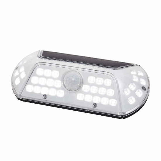 Imagine Reflector LED cu panou solar, cu senzor de miscare