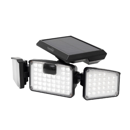 Imagine Reflector LED cu panou solar, senzor de miscare