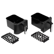 Imagine Air Fryer, cos dublu, 2x4L, 2400 W, digital