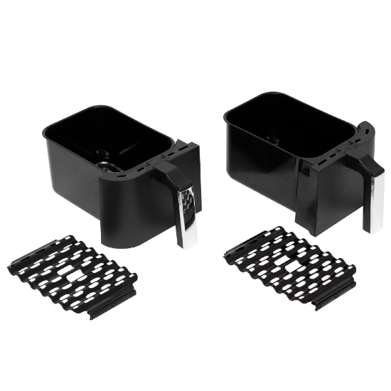 Imagine Air Fryer, cos dublu, 2x4L, 2400 W, digital