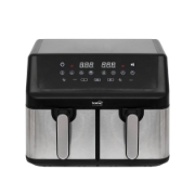 Imagine Airfryer dublu cu aer cald, 2x4,5L, 2000 W, digital