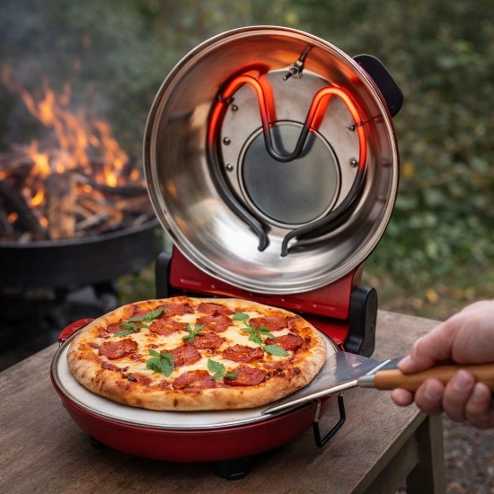 Imagine Cuptor electric pentru pizza, 1200W