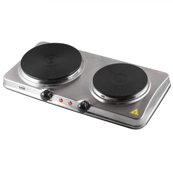 Imagine Plita portabila dubla, inoxidabil, 1500W 1000W