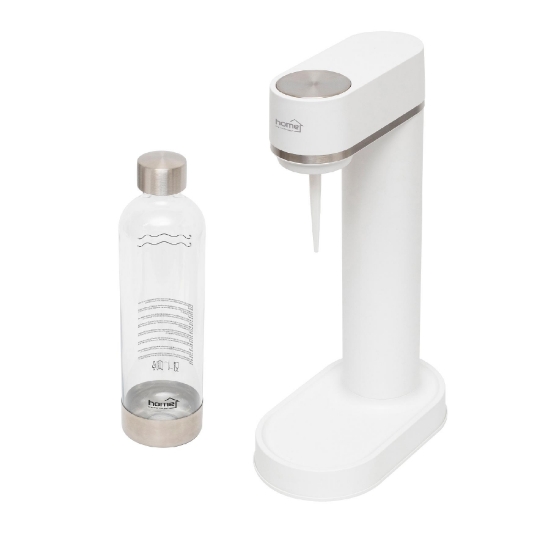 Imagine Aparat sifon, alb/inox, 1000 ml flacon premium