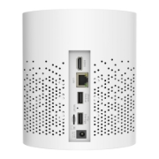 Imagine Homeguard, sistem de securitate fără fir Smart Deterrencre, smarthub 2 camere cu lumină roșie albastră și sirenă