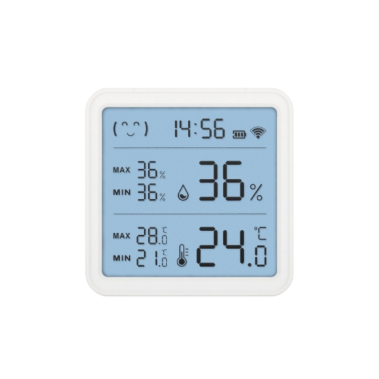 Imagine Termometru și higrometru, ceas, smart