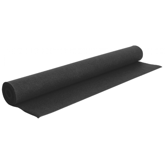 Imagine Material textil pentru izolat exterior boxe, 70x140 cm, negru