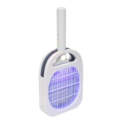 Imagine Paletă electrică pentru muște cu suport pentru perete/masă, LED UV