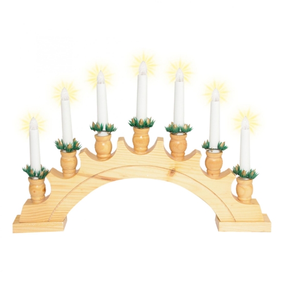 Imagine Decor piramidă cu lumânări
