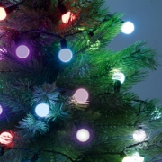 Imagine Ghirlanda cu LED-uri, decor glob