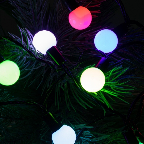 Imagine Ghirlanda cu LED-uri, decor glob