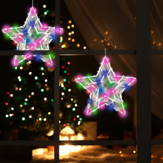 Imagine Decor fereastra LED, stea
