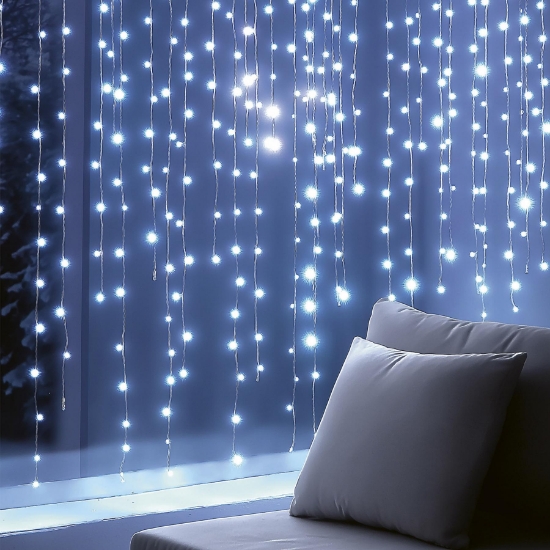 Imagine Perdea luminoasă LED DOT, 0,9 x 1,4 m, alb rece