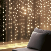 Imagine Perdea luminoasă LED DOT, 1,2 x 1,4 m, alb cald