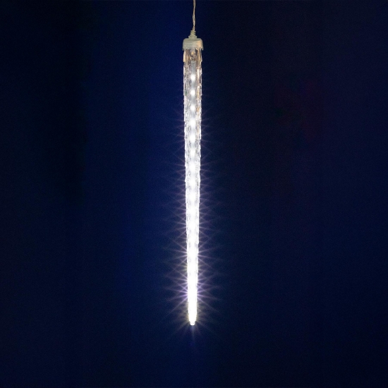 Imagine Ghirlandă luminoasă sloi de gheață, alb rece, adaptor IP44