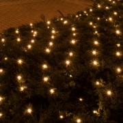 Imagine Plasa de lumini, 3x3m, pt exterior, 240 LED alb cald