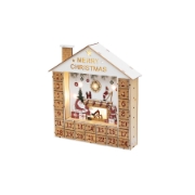 Imagine Calendar de Advent cu LED-uri, din lemn