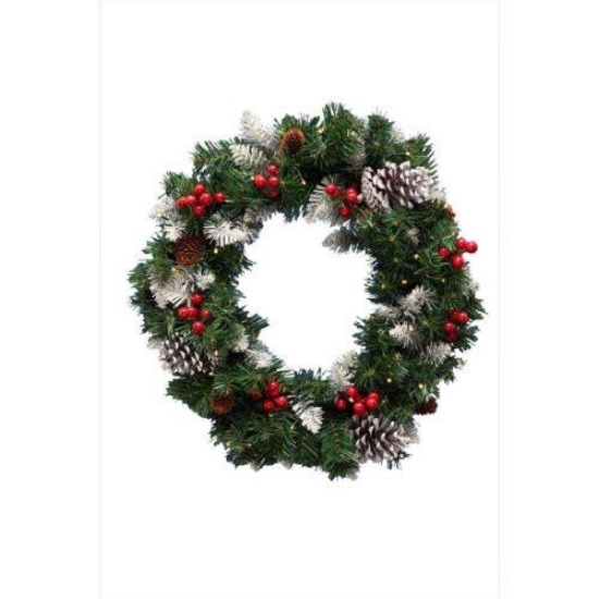 Imagine Ghirlanda luminoase cu LED-uri, 45 cm, LED-uri alb cald, IP44