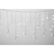 Imagine Ghirlanda luminoasa, 200 LED-uri, cablu alb, pentru utilizare în exterior