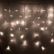 Imagine Ghirlanda luminoasa, 200 LED-uri, cablu alb, pentru utilizare în exterior