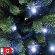 Imagine Ghirlanda inseriabila, 100 LED, alb, pt exterior