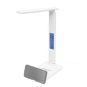 Imagine Lampa de birou LED cu incarcator fara fir, alb