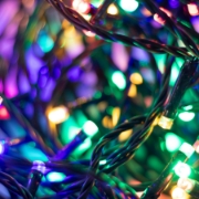 Imagine Ghirlanda luminoasa cu LED-uri, 120 LED-uri, 8 pereche, temporizator, colorată, pentru exterior