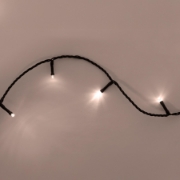 Imagine Ghirlanda luminoasa cu LED-uri, 240 LED-uri, 8 perechi, temporizator, alb cald, pentru exterior