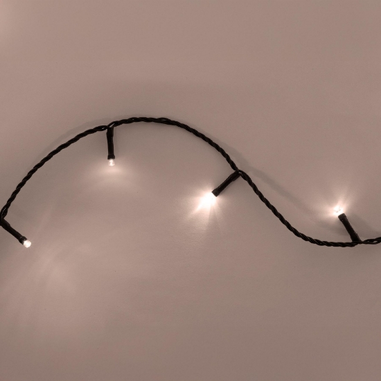 Imagine Ghirlanda luminoasa cu LED-uri, 240 LED-uri, 8 perechi, temporizator, alb cald, pentru exterior