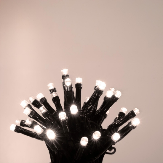 Imagine Ghirlanda luminoasa cu LED-uri, 240 LED-uri, 8 perechi, temporizator, alb cald, pentru exterior