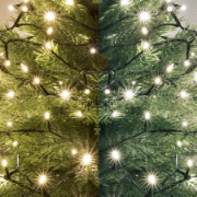 Imagine Ghirlanda LED, DUAL COLOR, alb cald/alb rece