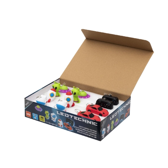 Imagine Breloc LED, figurine, 3xLR1130, 12 buc./display