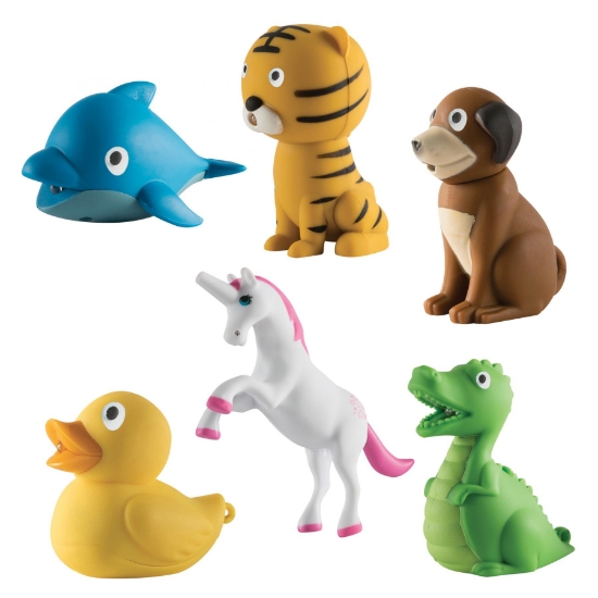 Imagine Breloc cu figurine LED, 3xLR1130