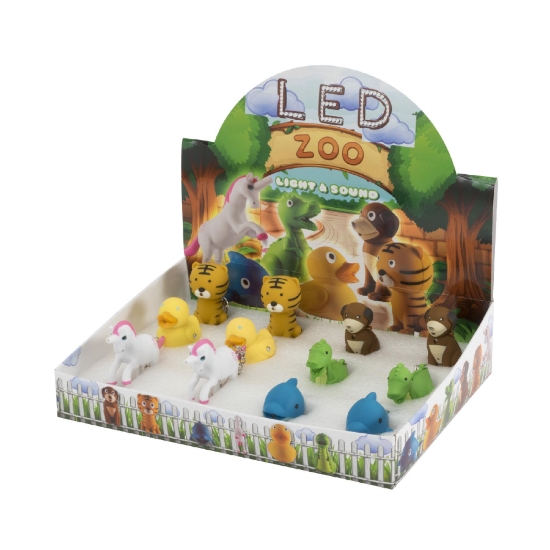 Imagine Breloc cu figurine LED, 3xLR1130