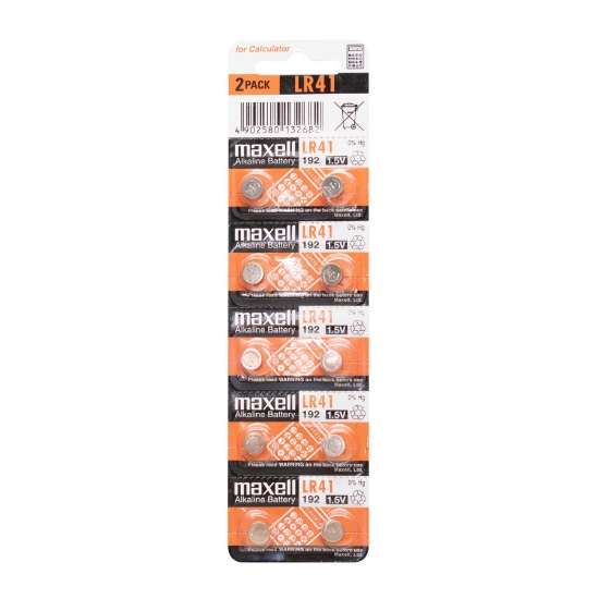 Imagine Baterie tip buton, alkalina LR41