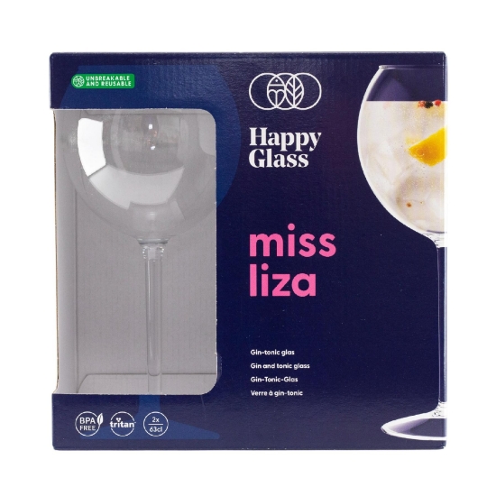Imagine Pahar de gin tonic incasabil, 63 cl, 2 buc./set