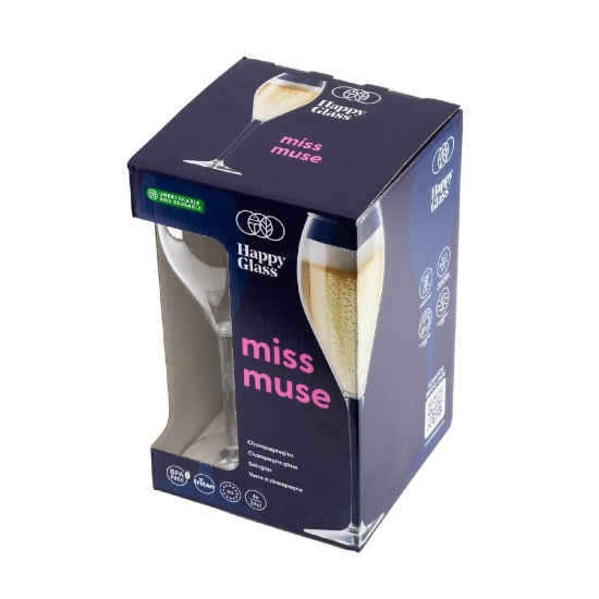 Imagine Pahar de sampanoe incasabil, 24 cl, 4 buc./set