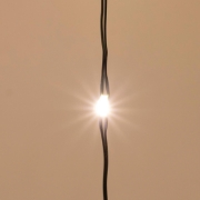 Imagine Pachet ghirlande cu microLED-uri, albcald, cablu verde, IP44, dimmer