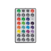 Imagine Perdea de lumini microLED, de interior, 3x2m, 10 ghirlande / 20LED, alb rece, 8 progr