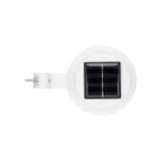 Imagine Lumină solară de grădină, pentru streașină, gard, 3 LED-uri albe calde, 2buc/cutie