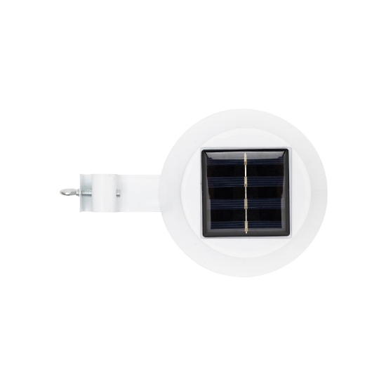 Imagine Lumină solară de grădină, pentru streașină, gard, 3 LED-uri albe calde, 2buc/cutie